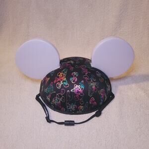 Disney Parks Light-Up Mickey Mouse Ears Hat Genuine Adult Size Working